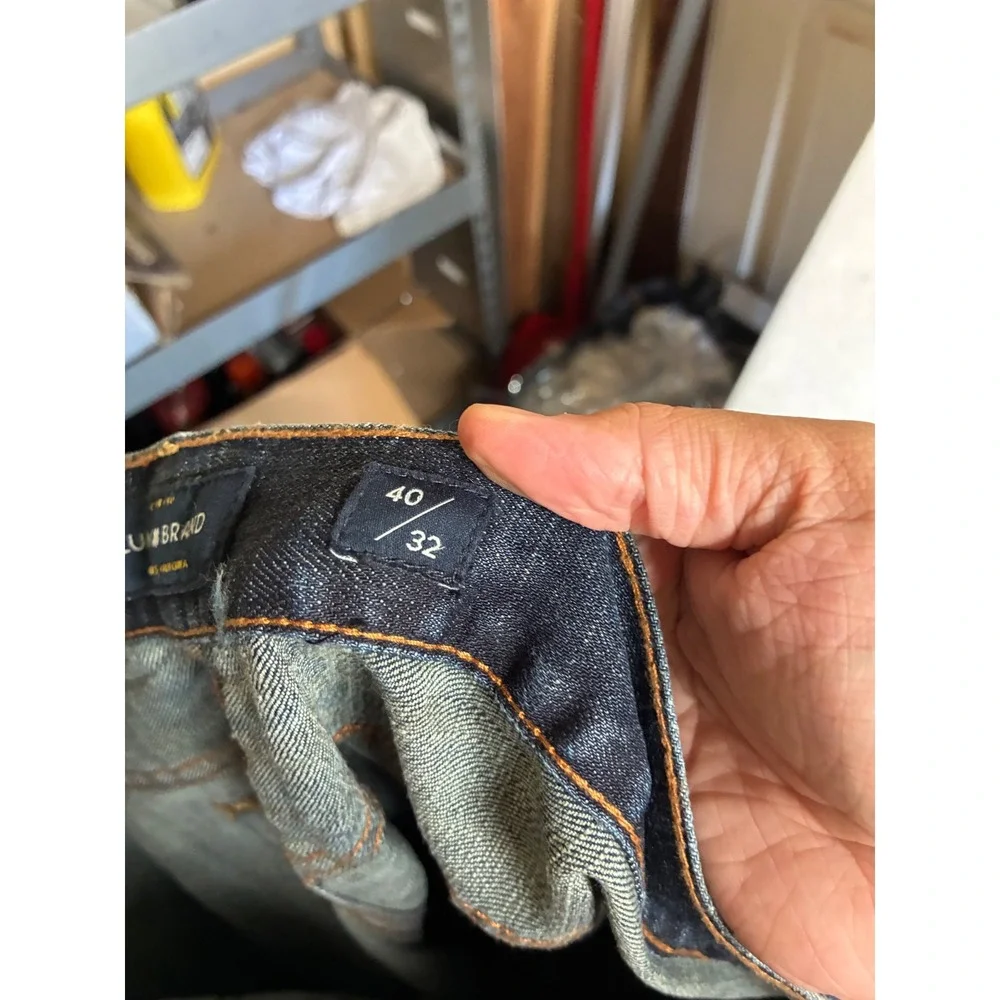 NWT Lucky Brand 367 Vintage Boot Jeans Mens 40x32 Riverneck Blue Denim 7M11743